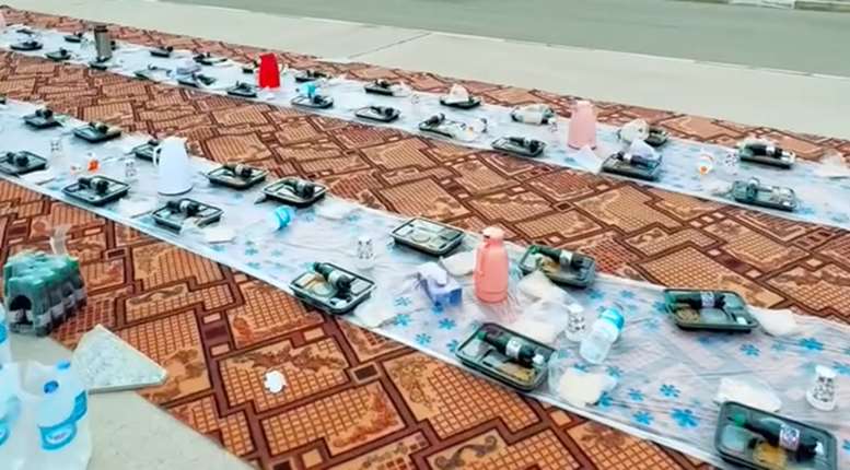 ضیافت افطاری بیمارستان ایرانمهر با حضور مسئولین و کارکنان